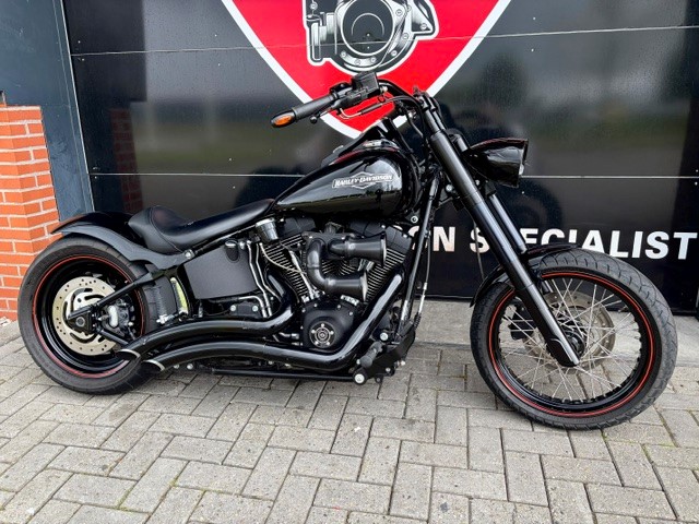 2007 FXSTB NIGHTTRAIN SPECIAL CODE BLACK 5.622 KM. - Afbeelding 2